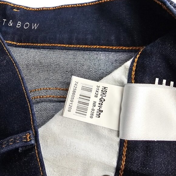 Mott & Bow Womens High Rise Skinny Grove Jeans Size 31 Stretch Denim - Picture 7 of 8